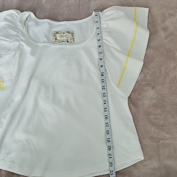 Anthropologie Maeve Cotton Top Size M - Picture 11 of 11